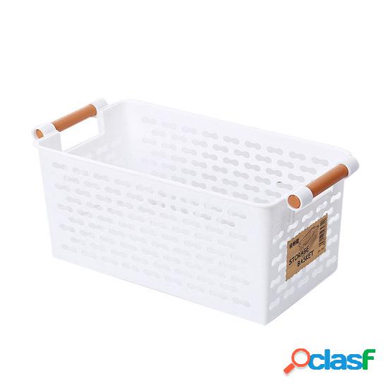 Cozinha de plástico Frigorífico Cesta Frigorífico Rack De