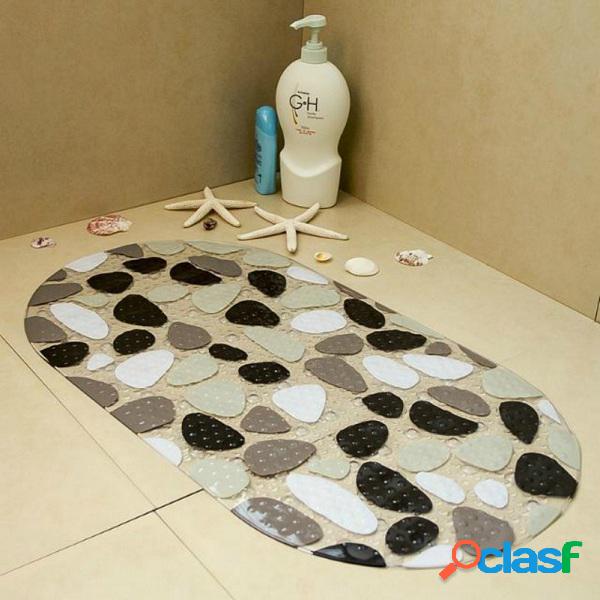 Creative Cobblestone Pattern PVC Bathroom Anti Slip Mats