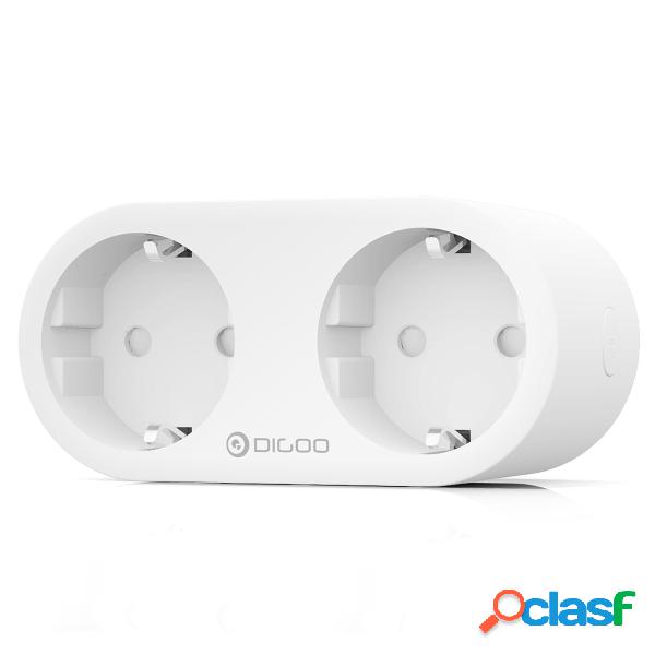 DIGOO DG-SP202 Dual UE Plug Smart WIFI Soquete Controle