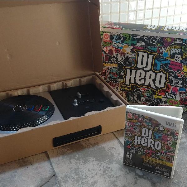 DJ Hero + turntable p/ Nintendo Wii