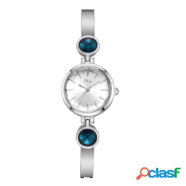 DS159 Mulheres Elegantes Pulseira Relógio Diamante