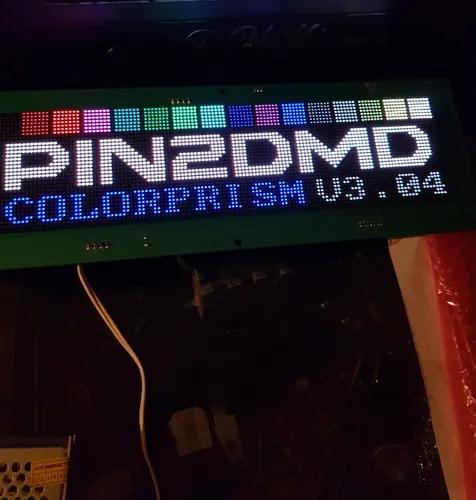 Display Pinball Led Colorido Pin2dmd