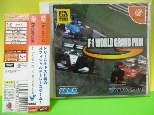 Dreancast Original F1 Grand Prix Japan Com Spine Card