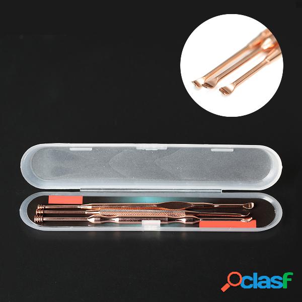 Earwax Pick 3Pcs Ear Health Care Tool Ear Wax Removal Kit