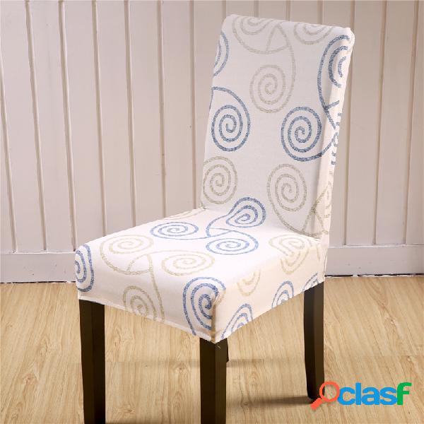 Elegant Flower Landscape Elastic Stretch Chair Seat Cover