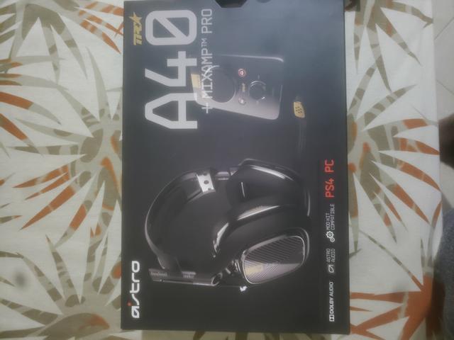 Fone Headset Astro A40 top.