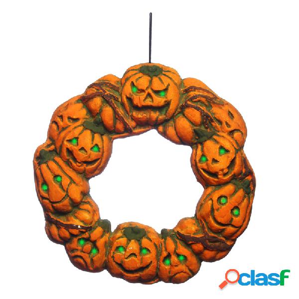 Halloween Spooky Wreath Door Hanger Hanging Prop Home Decor