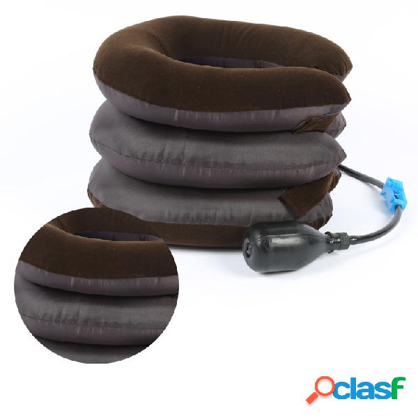 Home Inflável Cervical Vertebra Retractor Pescoço Suporte