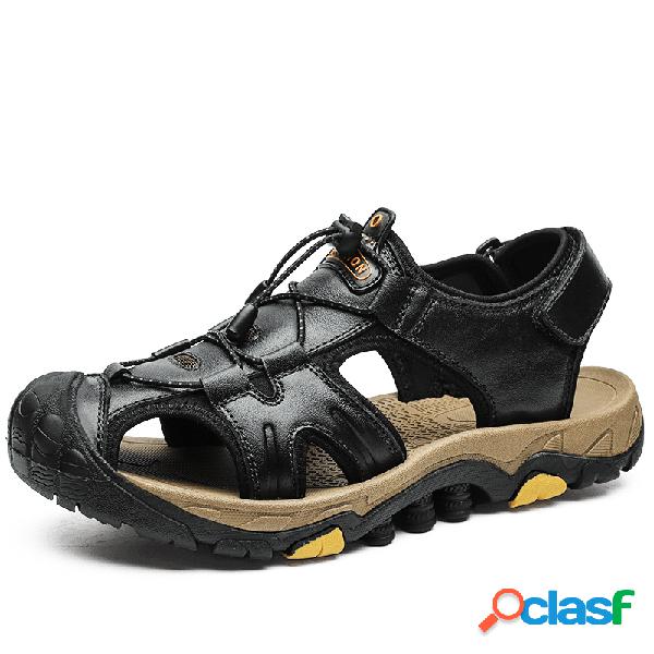 Homens Anti-colisão Toe Outdoor Quick Release Caminhadas