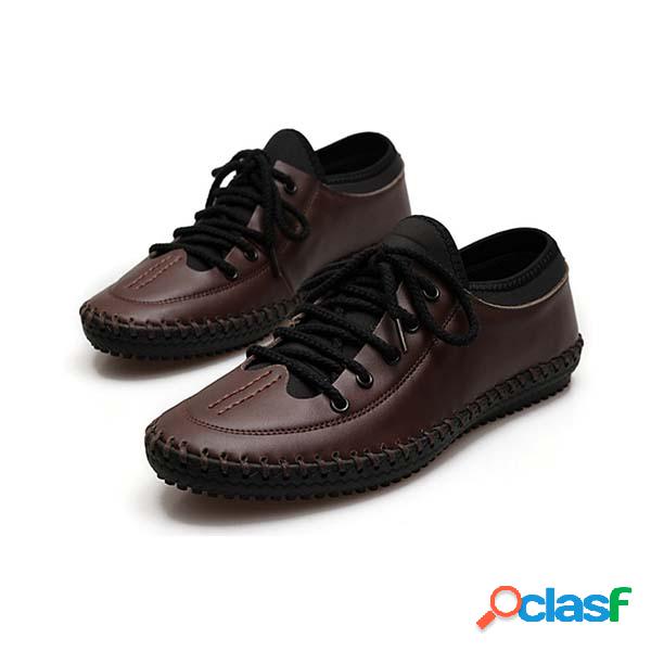 Homens Casual Business Shoes Outdoors Comfortable Flats
