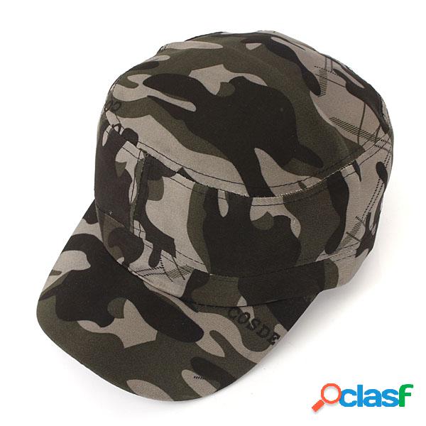 Homens Exército Camuflagem Militar Soldado Chapéus Esporte