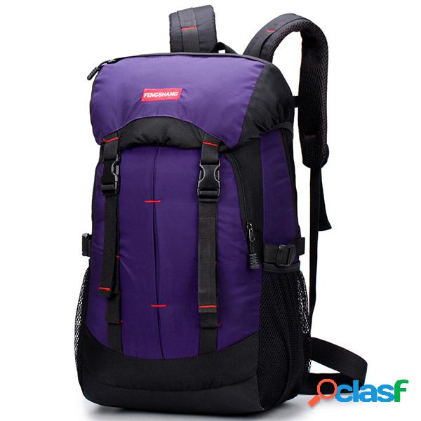 Homens Nylon Escalada ao ar livre Bolsa Casual Backpack