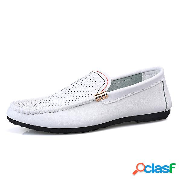 Homens Oco Out Confortável Deslizamento Em Soft Sole
