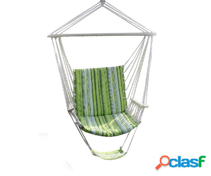 IPRee ™ Outdoor Canvas Swing Hammock Leisure Cadeira