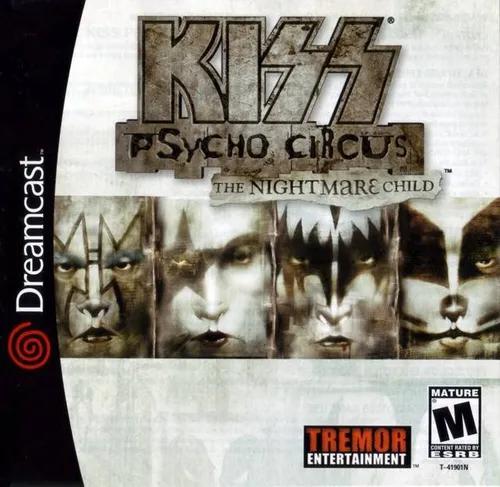 Jogo Dreamcast - Kiss Psycho Circus - The Nightmare Child