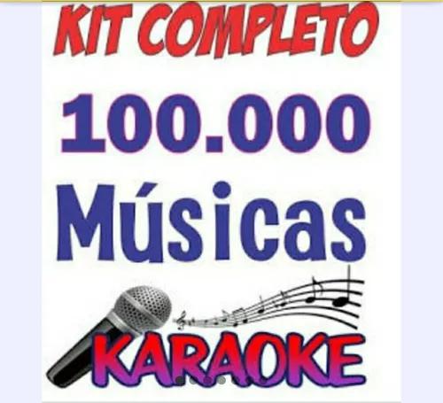 Kit 100 Mil Músicas Karaokê Completo Programas E Músicas