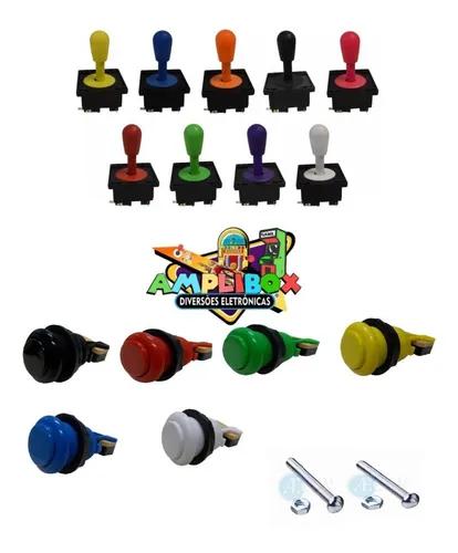 Kit 20 Botões Nylon Aegir + 2 Comando + Gpio P/ Raspiberry