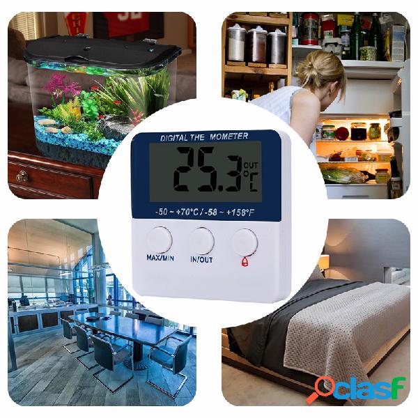 LCD Display digital Início Fish Tank Aquarium Sensor