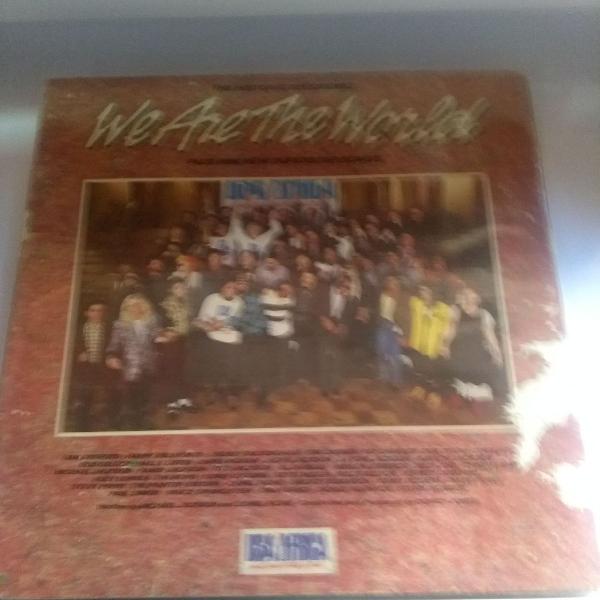 LP We Are the World, disco de vinil We Are The World