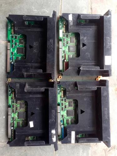 Lote De 4 Placas Neo Geo Snk