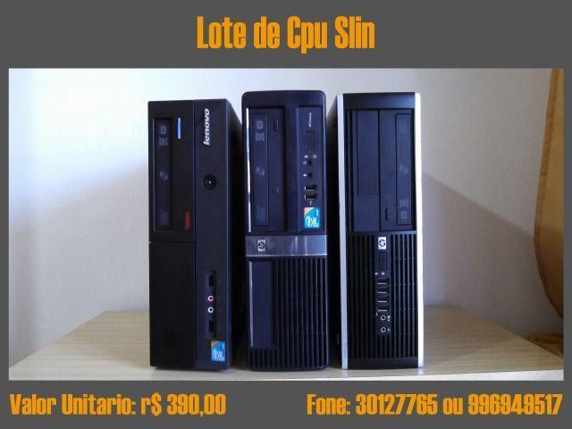 Lote de Cpu Slin