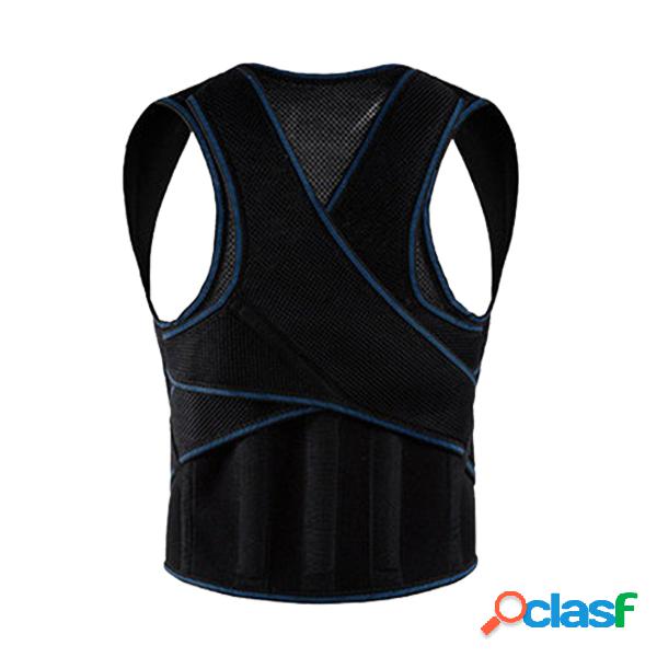 Mulheres Men Posture Corrector Shoulder Brace Back Support
