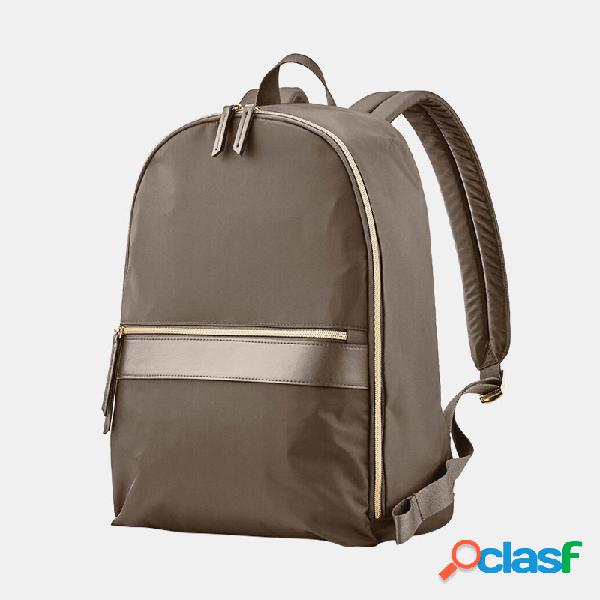 Mulheres Nylon Laptop de grande capacidade à prova d'água
