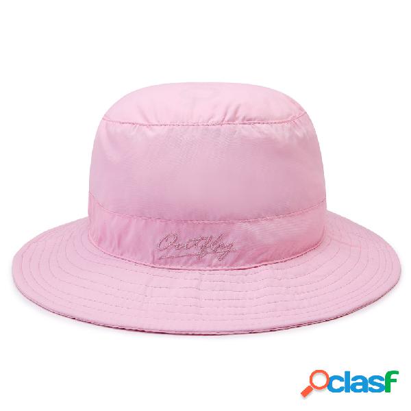 Mulheres Unisex Dobrável Fino Quick-dry Pescador Chapéu