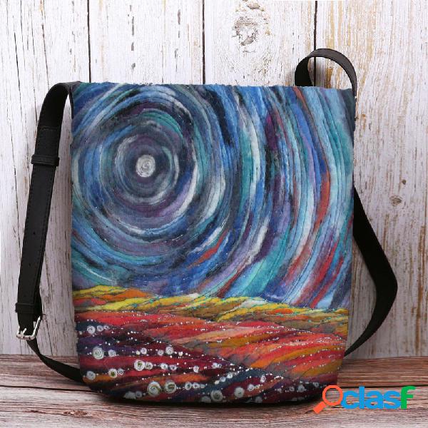 Mulheres estrelado Sky Colorful cordeiro diy Cabelo Bolsa