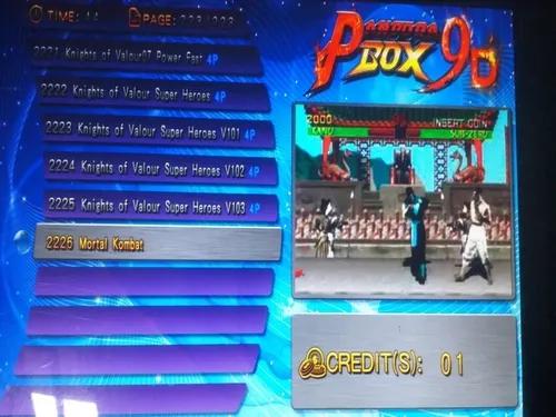Pandora Box 9d 2500 Joga Com Joystick Videogame 4 Players