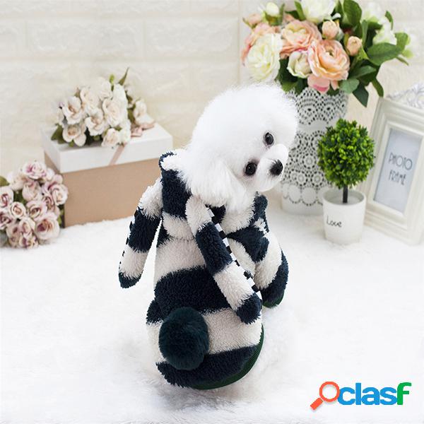 Pet Dog Clothing Pet Puppy Cat Warm Coat Rabbit Big Ears Dog