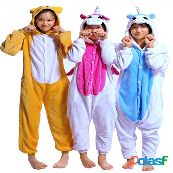 Pijama Unissexo de Animal Fofo Tamanho Grande Para Cosplay