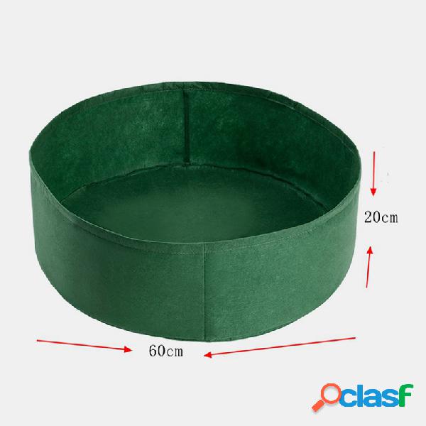 Planta Bolsa Feltro Plantaing barris de cultivo não tecido