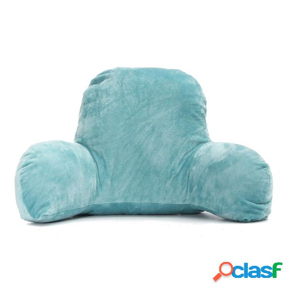 Plush Blue Chair-Shaped Office Car cama assento Nap