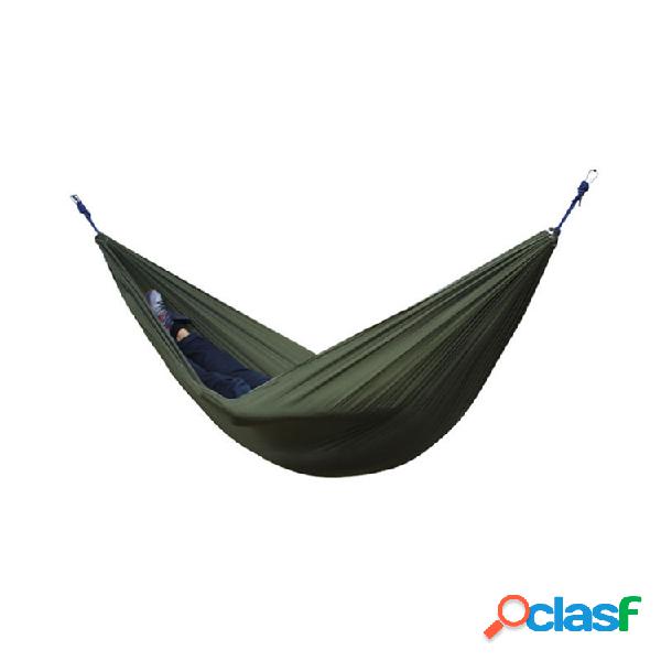 Portátil 270x140CM Hammock Camping 210T Nylon Double