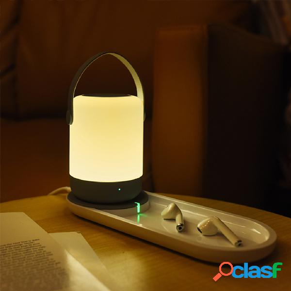 Portátil LED USB Night Light Touch Operação Suporte 10 W