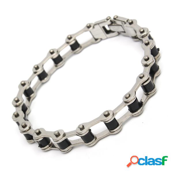 Punk Motorcycle Chain Bracelet 316L Stainless Steel Motos
