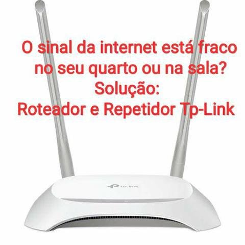 Roteador e Repetidor tp-Link