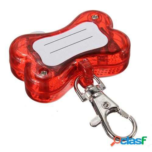 Segurança para animais de estimação Forma óssea LED