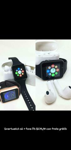 Smartwatch a1 + Fone i7s