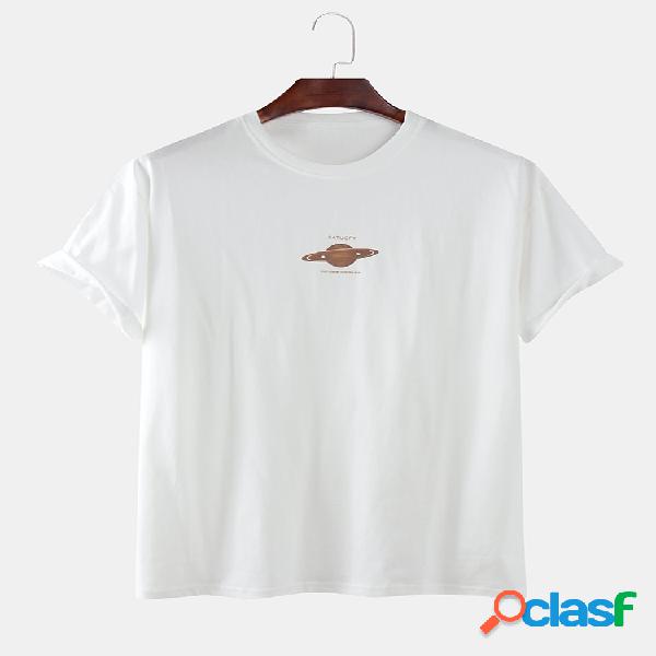 T-shirt engraçados do pescoço da cópia da estrela de