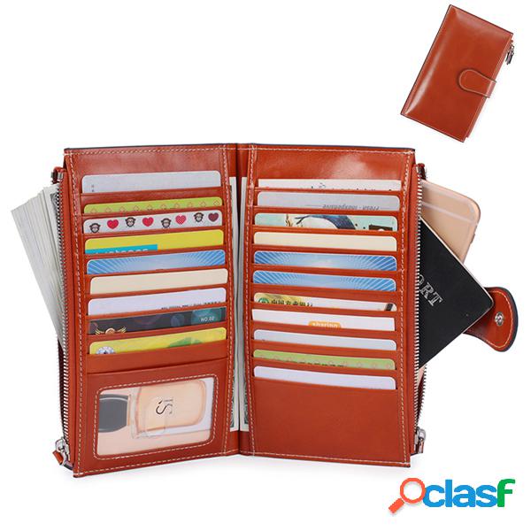 Telefone Bolsa da carteira do suporte de cartão dos
