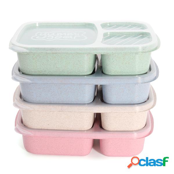 Trigo Microondas Bento Lunch Box Picnic Food Container