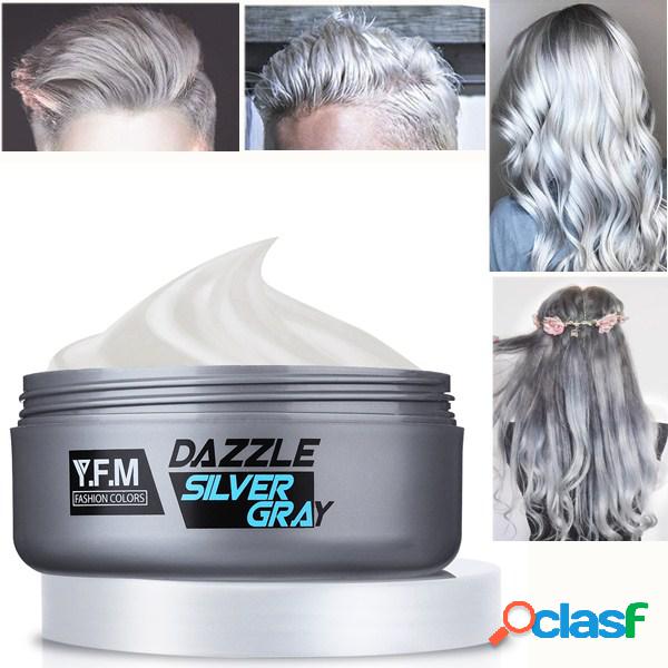 Vovó Cinza Cabelo Corantes Temporária Unisex Coloração