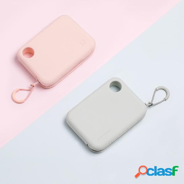 Xiaomi Mijia Silicone portátil com zíper bolsa de