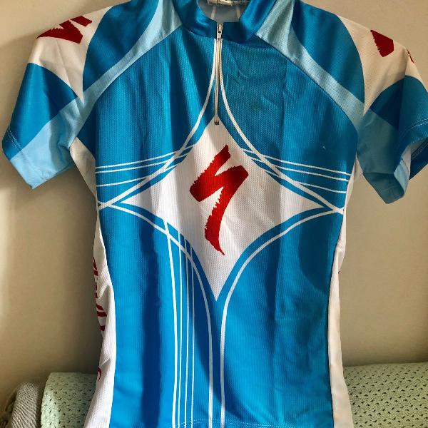 camisa ciclista specialized azul