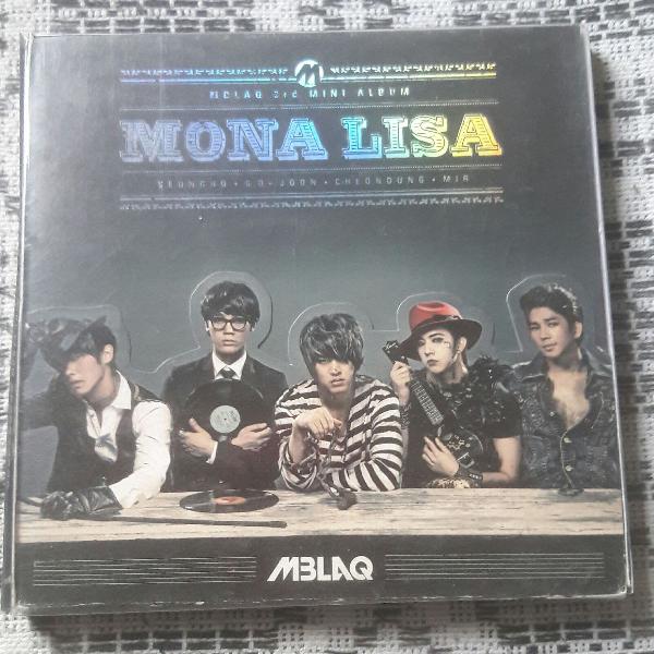 cd mblaq 3rd mini álbum mona Lisa