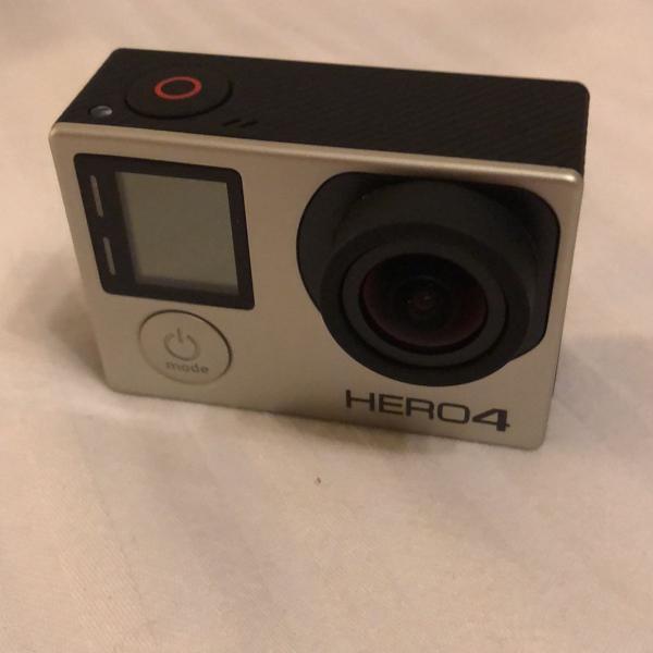câmera gopro hero4 silver