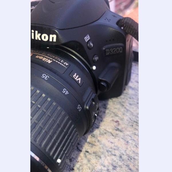 câmera profissional nikon d3200