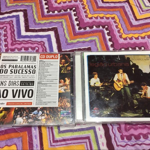 combo cds paralamas e legião urbana